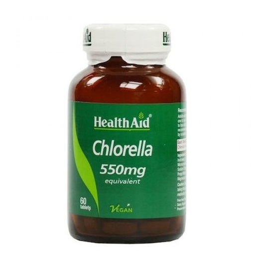 Health Aid Chlorella 550mg 60 Comp.