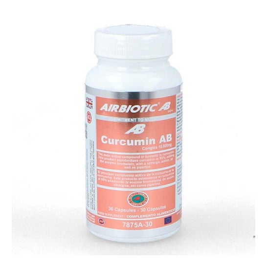 Airbiotic Curcuma Ab Complex 10.000 Mg 30 Capsules