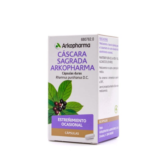 Arkocaps Cascara Sagrada 250Mg 50caps Arkocaps Cascara Sagrada 250Mg 50caps