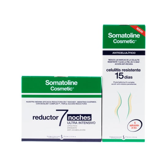 Somatoline Reductor 7 Noches 400ml+Anticelulitico Termoactivo 250ml