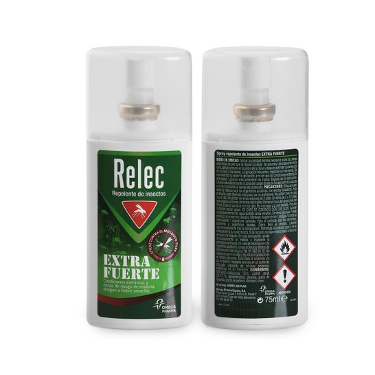 Relec Extra Strong Insect Repellent 75ml | PromoFarma