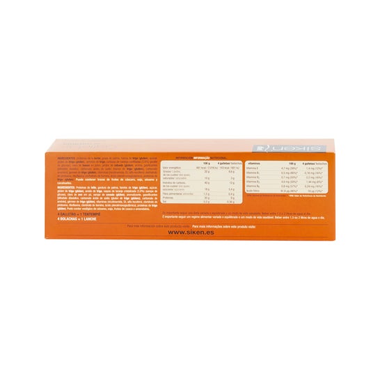 Siken Diet galletas naranja 15 uds
