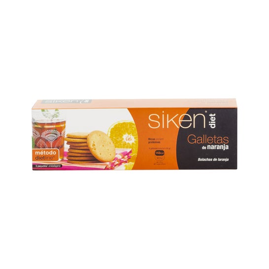 Siken Diet galletas naranja 15 uds