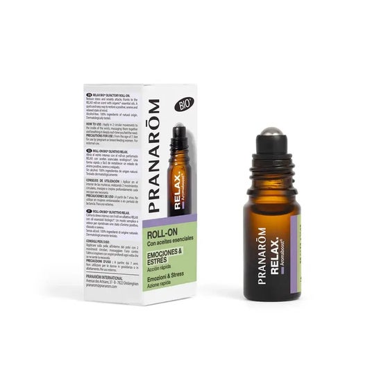 Pranarôm Aromaboost Relax Roll-On Bio 5ml Pranarôm Aromaboost Relax Roll-On Bio 5ml