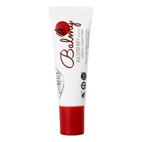 PuroBio Cosmetics Balmy Balsamo Labios N°1 Frambuesa 10ml