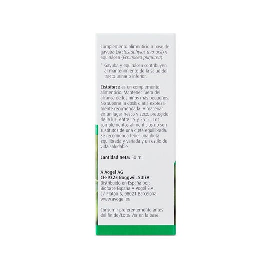 A. Vogel Cistoforce gotas 50 ml