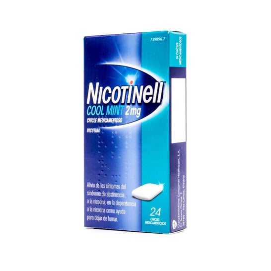 Nicotinell Cool Mint 2mg Chicles 24uds