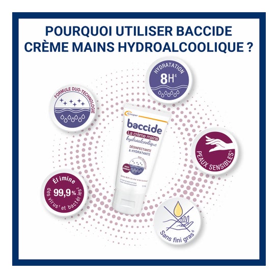 Baccide Crema Manos Hidroalcohólica 50 ml