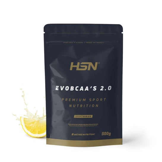 HSN EvoBCAA's 2.0 BCAA's 12:1:1 + Glutamina Limón 500g