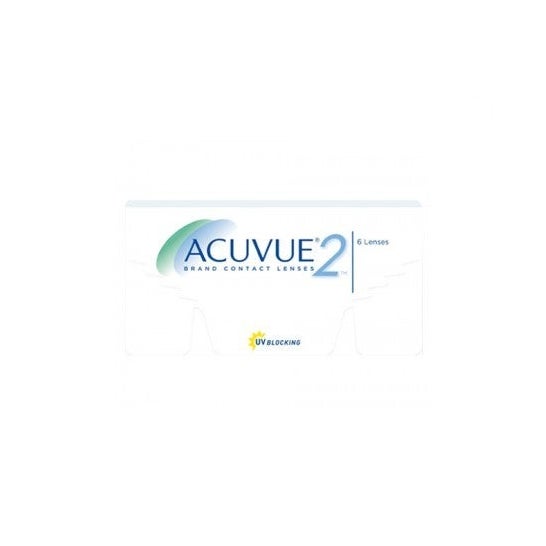 Acuvue® 2® curva 8.70 dioptrías +0.50 6uds