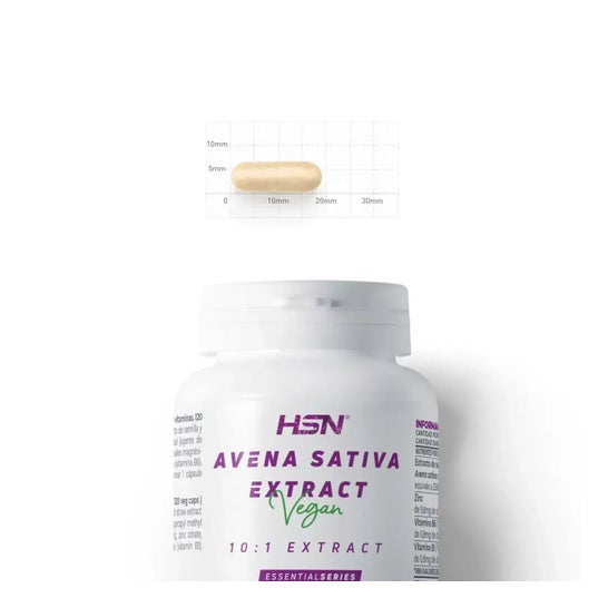 HSN Extracto de Avena Sativa 10:1 175 mg 120 vcaps
