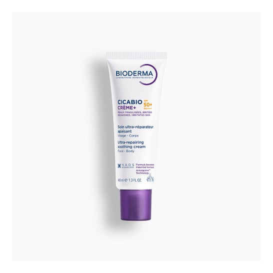 Bioderma Cicabio Crème+ SPF50+ Crema Calmante Ultra Reparadora 40 ml