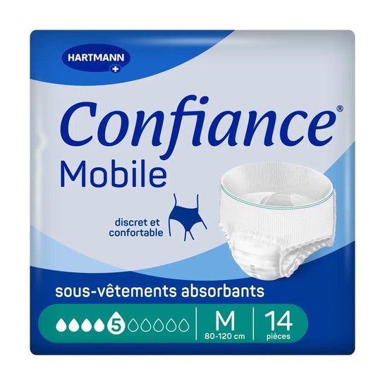 Confiance Mobile Discreto Braga Incontinencia TM 5 Gotas 14uds