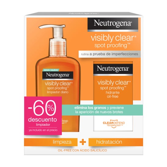 Neutrogena® Visibly Clear Spot Proofing Rutina de Cuidado Facial