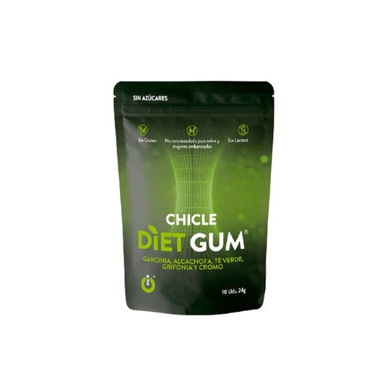 Wugum Chewing Gum Diet 10uds