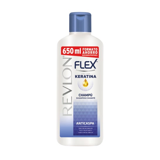Revlon Flex Keratin Anti-Dandruff Shampoo tutti i tipi di capelli 650ml
