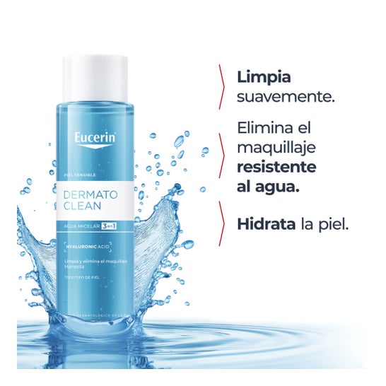 Eucerin Dermatoclean Loción Micelar 3 En1 400 ml