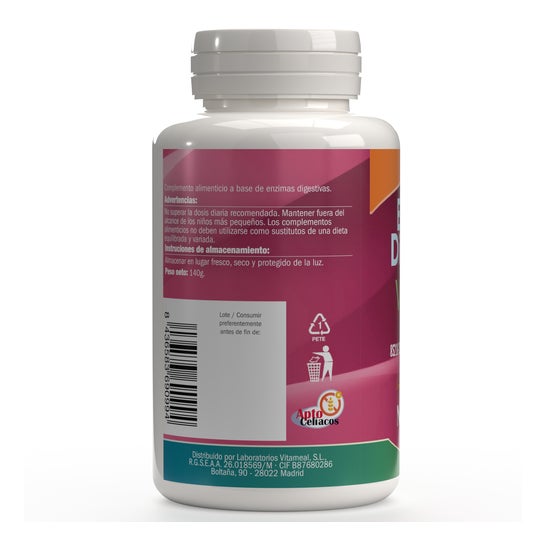 NaturBite Enzimas Digestivas Veganas 250 comp