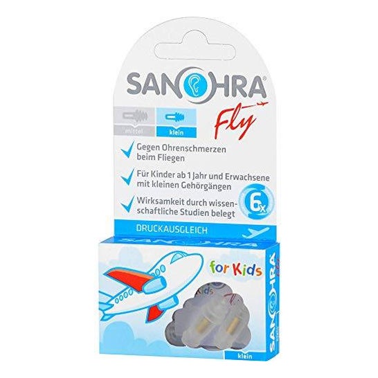 Sanohra Fly Kids Tapon Oido Avion Niños 2u