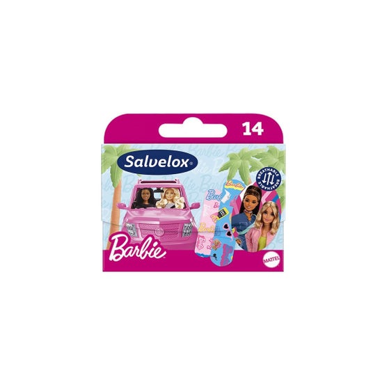 Salvelox Barbie Apositos Adhesivos 14 uds