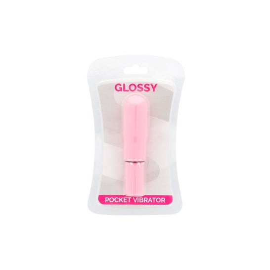 Glossy Pocket Vibrador Rosa 1ud