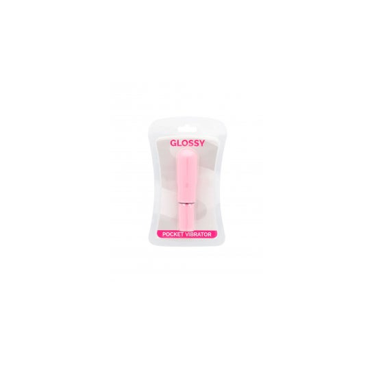 Glossy Pocket Vibrador Rosa 1 ud