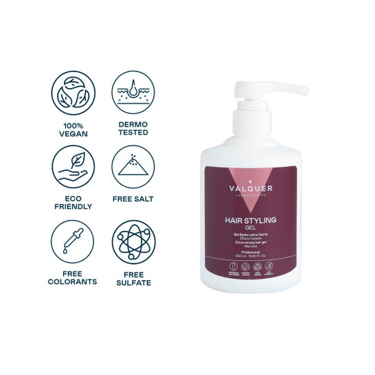 Valquer Gel Fijador Extrafuerte 500 Ml