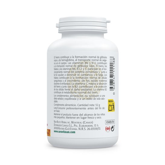 Sura Vitasan Hierro 15 90 caps