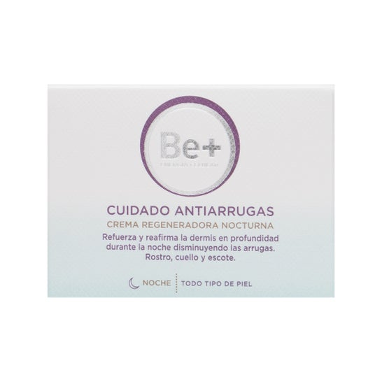 Be+ Cuidado Antiarrugas Regeneradora Nocturna 50 ml