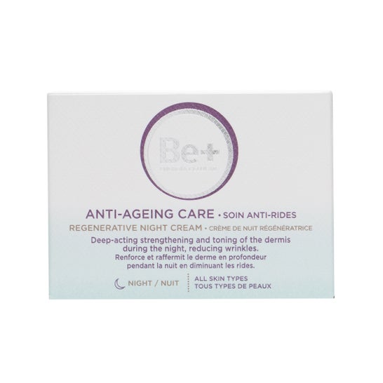 Be+ Cuidado Antiarrugas Regeneradora Nocturna 50 ml