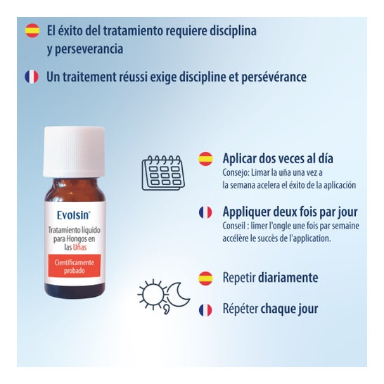 Evolsin Tratamiento Líquido para Hongos en las Uñas 10ml