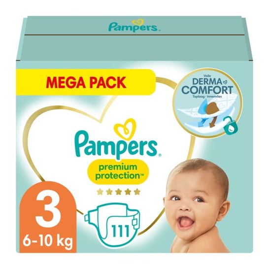 Couches Pampers premium protection taille 6 - Pampers
