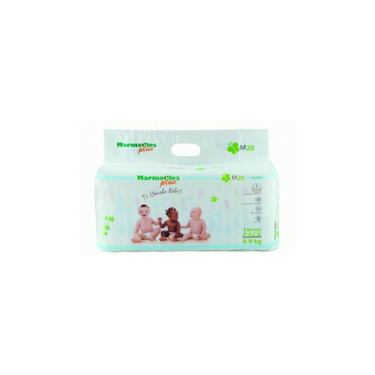 MARMAILLES PLUS Baby diapers size M (49kg) 20 diapers