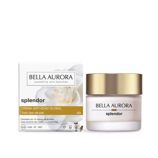 Bella Aurora Splendor 10 Crema antiedad de día SPF20+  50ml