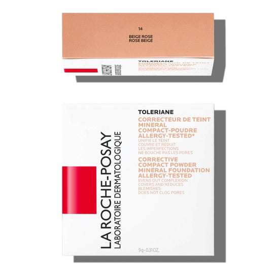 La Roche-Posay Toleriane Compacto Mineral Nº14 Beige Rosado 9g