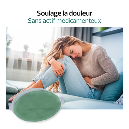 Actipoche Coussin Thermique Dos Et Ventre À L'Argile 20 X30 cm