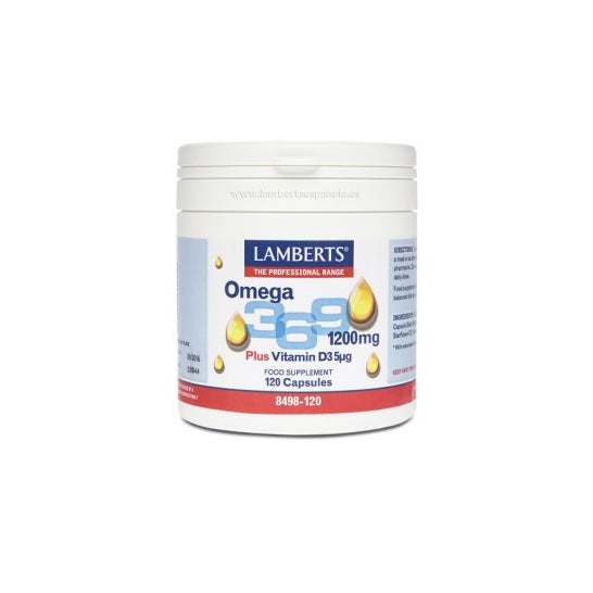 Lamberts Omega 3,6,9+ Vitamin D3 120kapseln