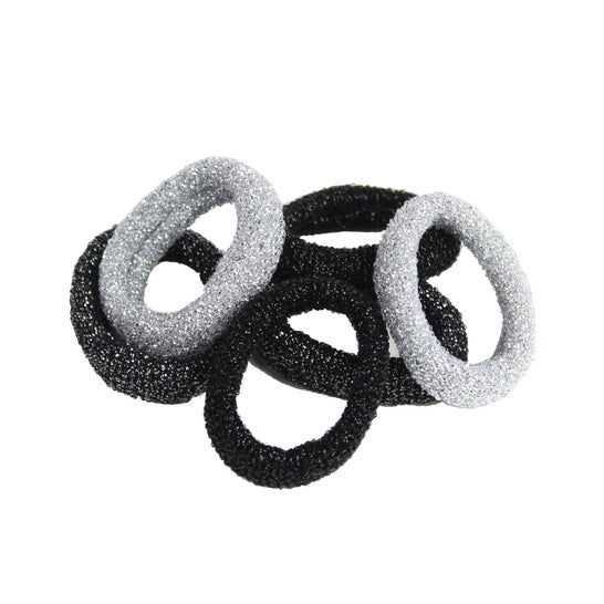 Koh-I-Noor Elástico Negro Gris 6uds