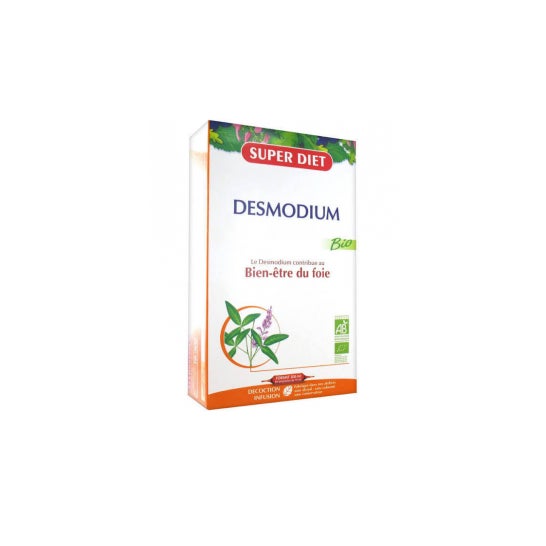 Super Diet Desmodium Organic 20 frascos de 15 ml