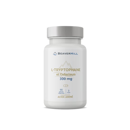 Beaverhill L-Triptófano 300mg y Cofactores 90caps