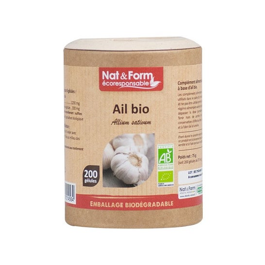 Nat&Form Bio-Knoblauch 200kapseln