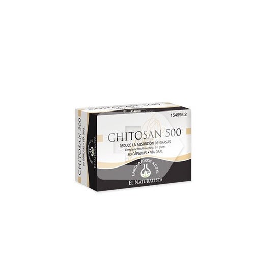 El Naturalista Chitosan 500 60 caps