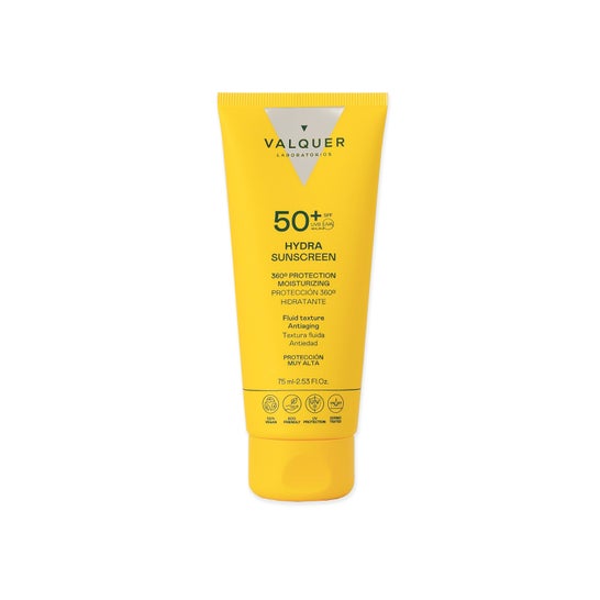 Valquer Protector Facial 50+ Hydra Sunscreen 75ml