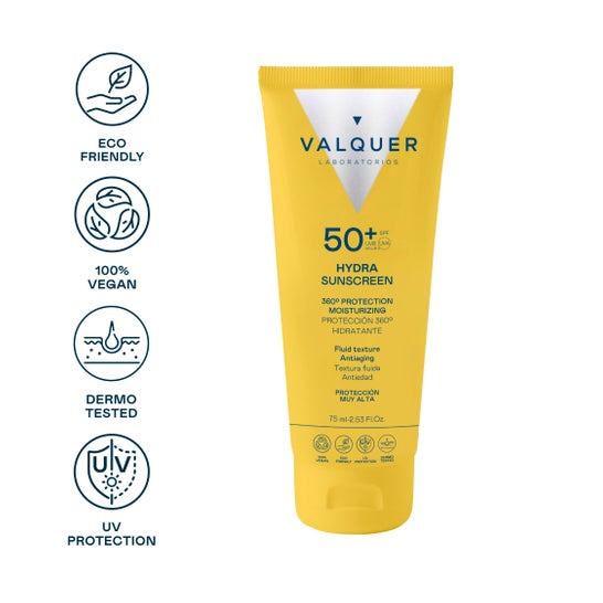 Valquer Protector Facial 50+ Hydra Sunscreen 75 ml