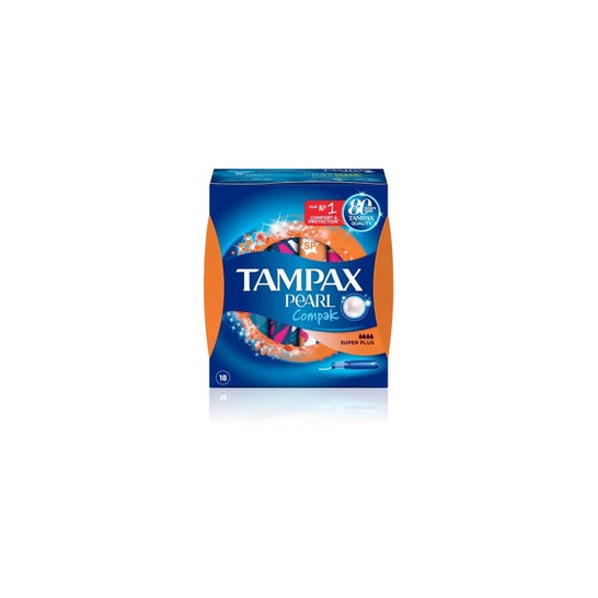 Tampax Compak Pearl Caja Mixta 18uds