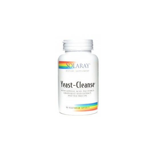 Solaray Yeast Cleanse 90cáps