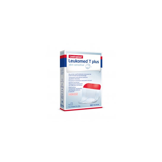Bsn Medical Leukomed T Plus Skin Sensit 5 X7,2 cm 5 ud