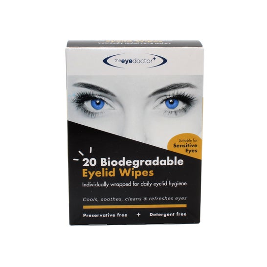 The Eye Doctor Toallitas Párpados Biodegradables 20uds