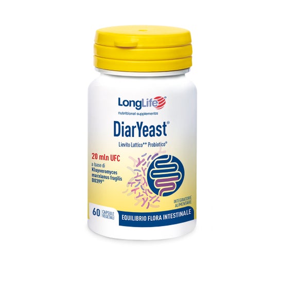 Longlife Diar Yeast 60caps