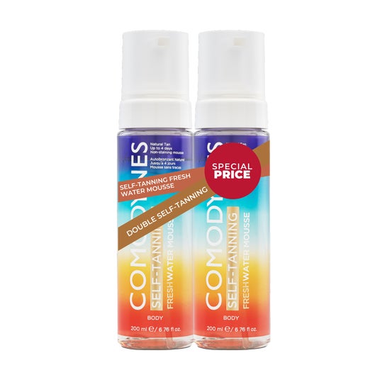 Comodynes Self-Tanning Fresh Water Mousse 2x200ml